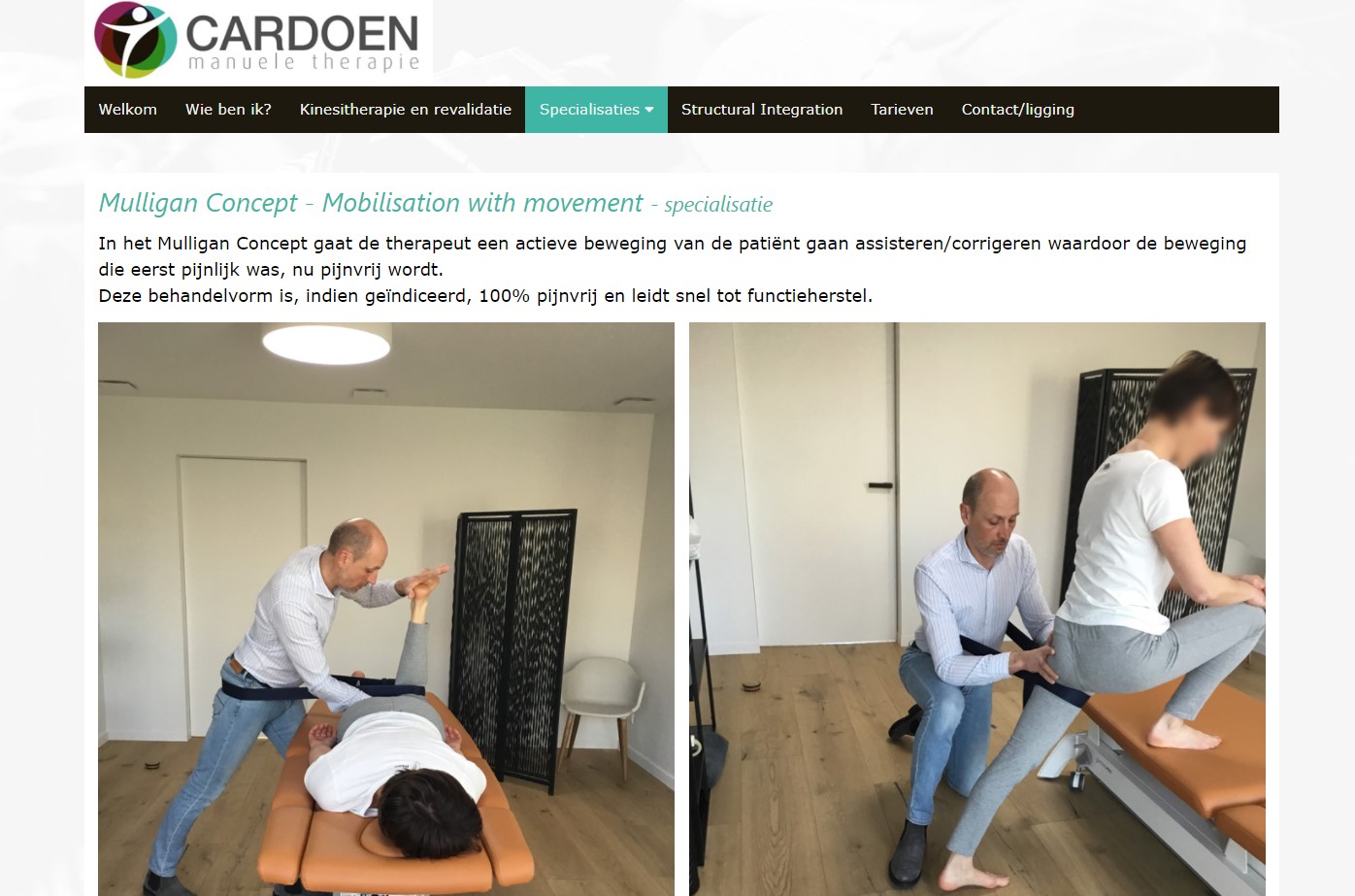 Kinesist Christophe Cardoen